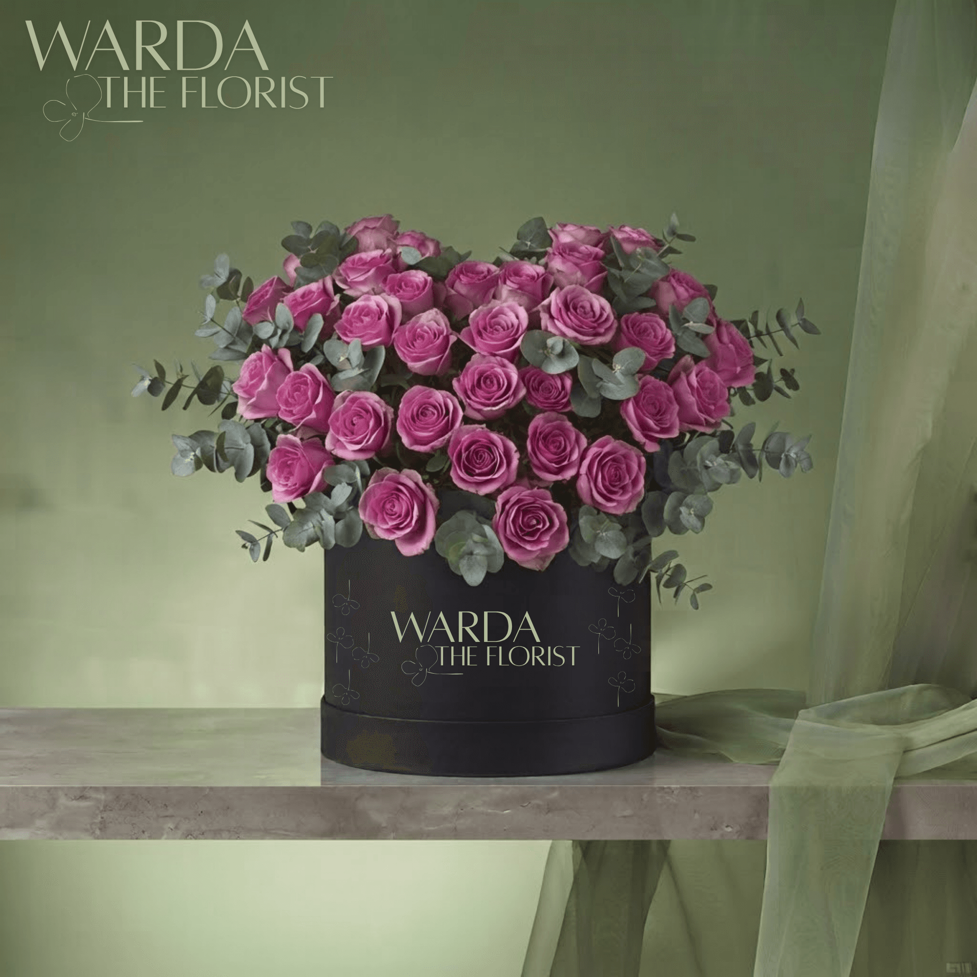 Warda's Pink Heart - View 1